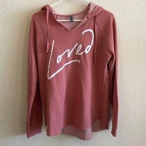 independent trading company “loved” hoodie